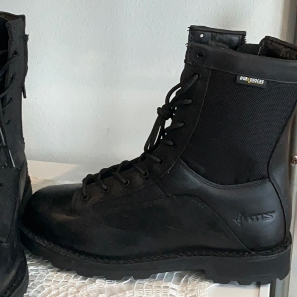 Bates Men’s 8” DuraShock Lace to Toe Side Zip Work Boot Size 9 - Picture 4 of 9
